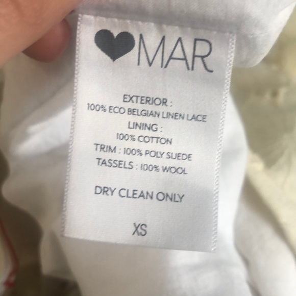 Mar The Jack bell sleeve tassel trim mini dress - Picture 8 of 8